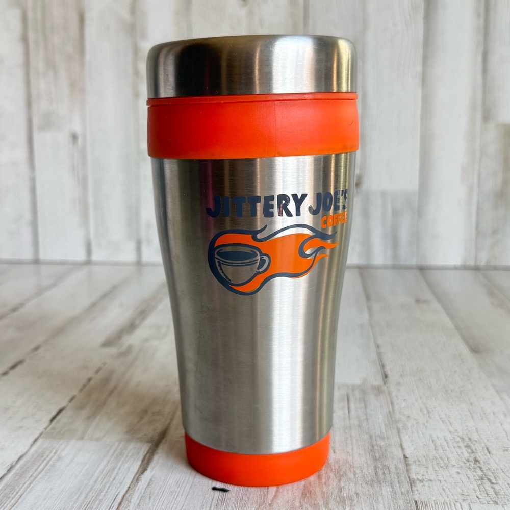 Super COOL Jittery Joe’s Coffee Travel Cup